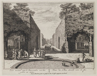 KG 06240
<br/>
Het midde van 't Starrenbos..
<br/>
<em>Moucheron, Isaac de (1667-1744)</em>